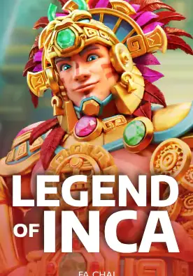 ปกเกม Legend of Inca ภาพนักรบอินคาสวมเครื่องประดับขนนก