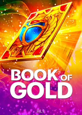 ปกเกม Book of Gold ภาพหนังสือสีทองประดับอัญมณี