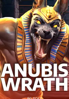 ปกเกม Anubis Wrath ภาพเทพหัวหมาจิ้งจอกสไตล์อียิปต์